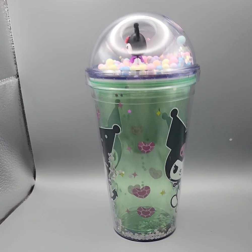 Kuromi Tumbler with Dome Lid